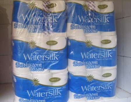 Giấy vệ sinh Watersilk (12 cuộn dây)