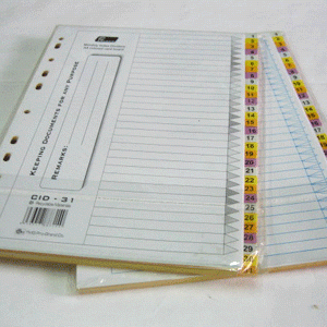Chia file nhựa A-Z