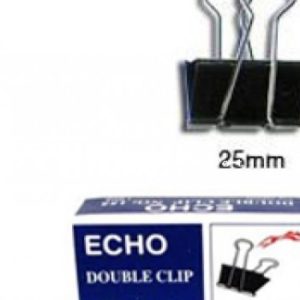 Kẹp clip đen 25mm