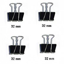 Kẹp clip đen 32mm