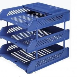 Khay nhựa để tài liệu 3 tầng SHUTER S713 khổ A4