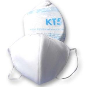 Khẩu trang trắng KT5 lọc 3 lớp