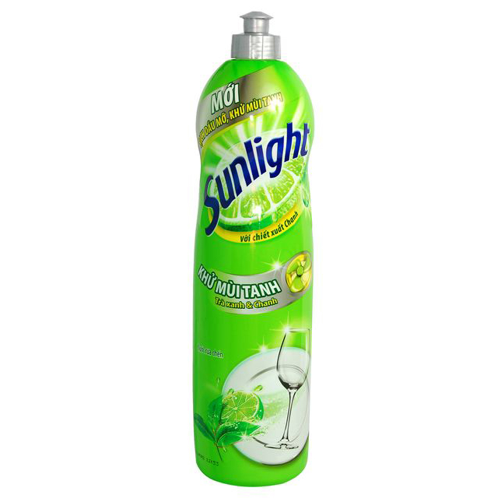 nc6b0e1bb9bc-re1bbada-chc3a9n-sunlight-800ml-trc3a0-xanh Nước rửa chén Sunlight 800ml trà xanh