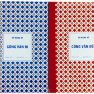 sổ công văn đi, đến 160 trang