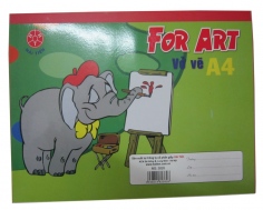 Vở vẽ A4 Hải Tiến 100tr.
